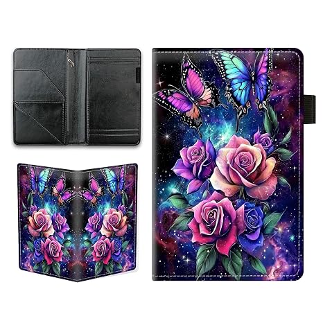 Cosmos Rose Nebula Server Books for Waitress, Waiter Wallet