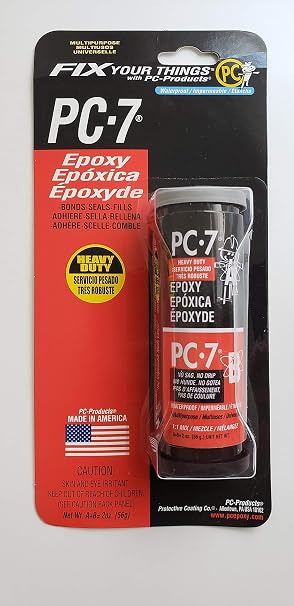 Protective Coating PC-7 Series 027776 Epoxy Adhesive, Gray, Paste, 2 oz