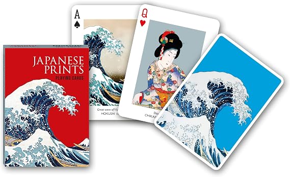 Japanese Prints Standard Set of Playing Cards + Jokers (gib)