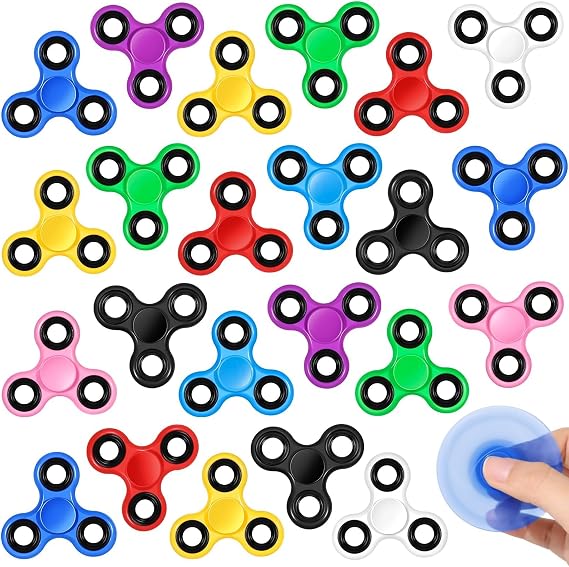 24 Pack Fidget Spinners Bulk Kids Adults Classroom Fidgets Bulk Fidget Toys
