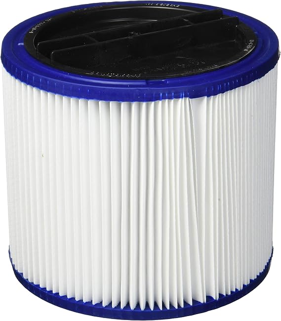 Shop-Vac 9034033 HEPA Cartridge Filter, Fits Wet/Dry Shop-Vacs 5 Gallons and Above, Advanced Filtration, Ideal for Wet/Dry Use