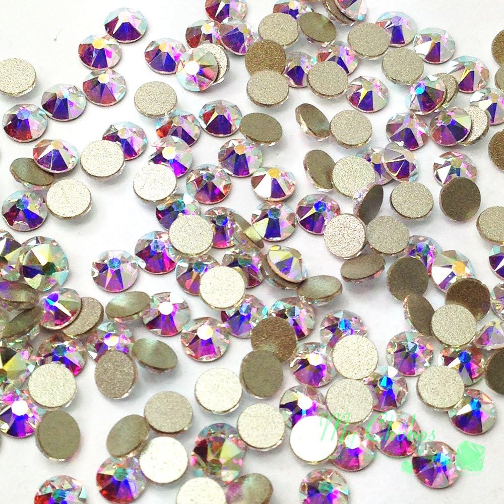 Crystal AB 001 AB Swarovski 2088 SS20 5mm Crystal AB - Flatbacks - 144 pcs 1 Gross Non-HotFix 20ss