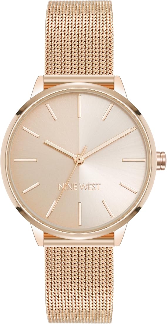 Nine West Women's Mesh Bracelet Watch
