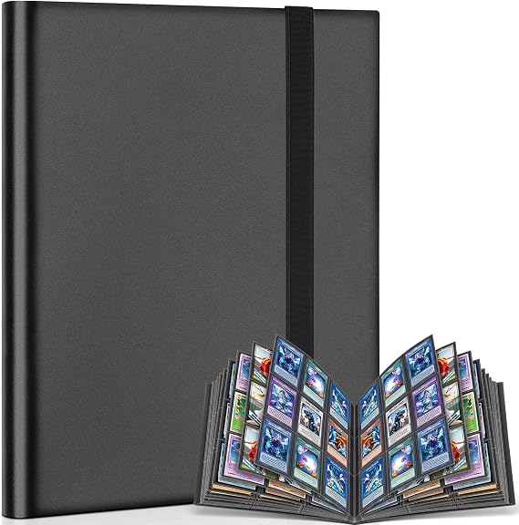 9 Pocket Trading Card Binder, 360 Pockets Collectible Trading Card Album
