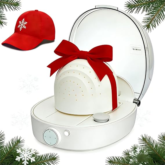 Cap Care Machine, Automatic Cap Cleaner with Steam and Dry, All in One Hat Care Machine, Hat Shaper for Bucket Hat Baseball Cap, Bucket Hats, Restore Misshapen Hat Shaper, Ideal Valentine's Day Gift