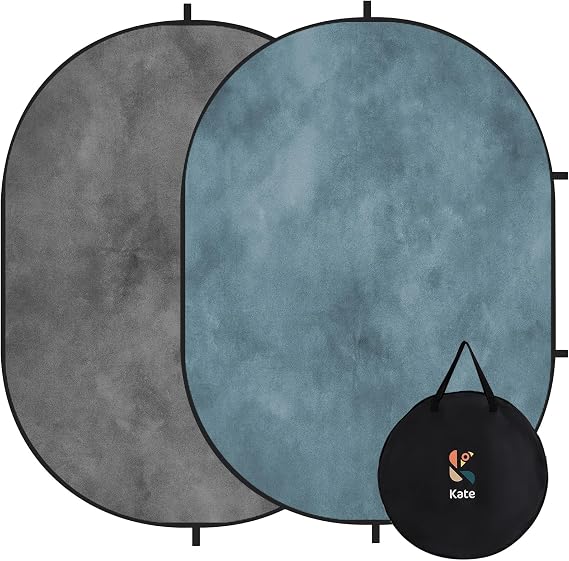 Kate Collapsible Backdrop Gray Photography and Video Backdrop 136