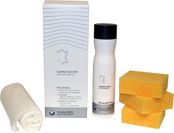 BMW Leather Care Set with UV Protection.