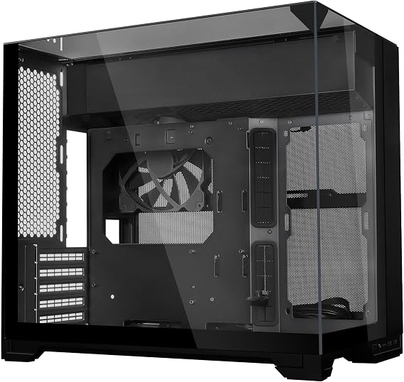 Lian Li O11 Vision-M mATX Showcase Dual Chamber PC Case - Black