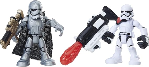 Star Wars Galactic Heroes Captain Phasma and First Order Stormtrooper