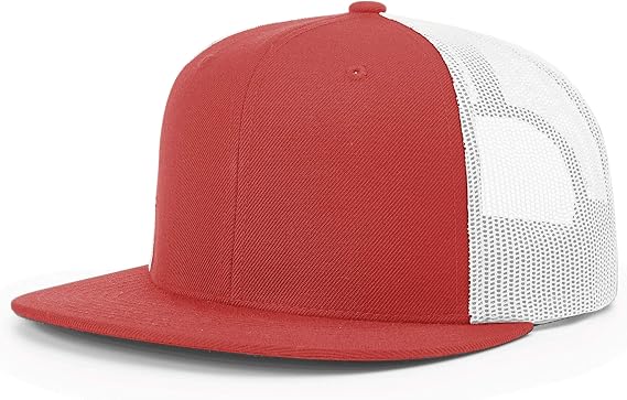 Richardson Unisex 511 Flatbill Trucker Adjustable Snapback Baseball Cap