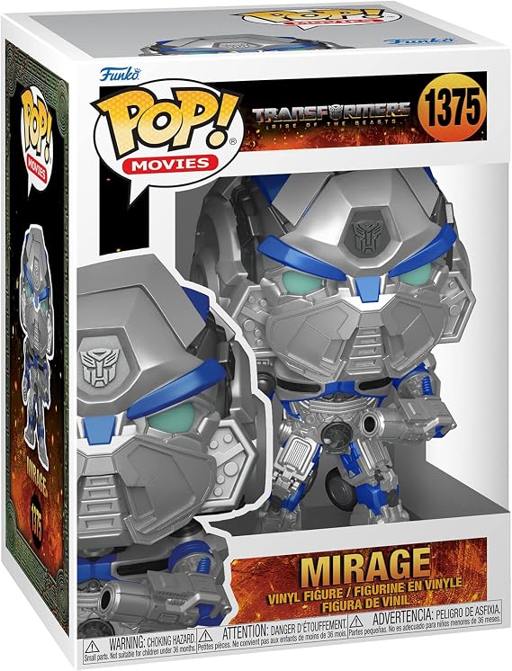 Funko POP! Movies: Transformers: Rise of The Beasts - Mirage - Collectable Vinyl Figure - Gift Idea - Official Merchandise - for Kids & Adults - Movies Fans - Model Figure for Collectors and Display