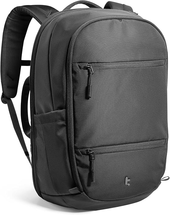 tomtoc Mochila Portatil 26L, Mochila de Trabajo Hombre Mujer Ligera para PC Ordenador 15,6-16 Pulgadas, TSA-Friendly Mochila de Viaje Resistente a Salpicaduras, Ideal Para Negocios y Fines de Semana