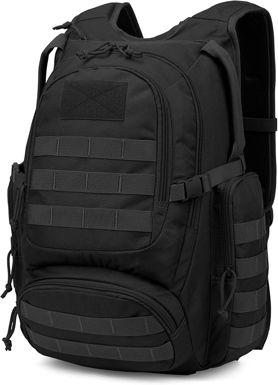 Mardingtop Tactical Backpack Military Rucksack 25L For Men Women Patrol MOLLE Assault Bag Daypack Or Motocycling pack for Outdoor Camping Hiking Sport Travel