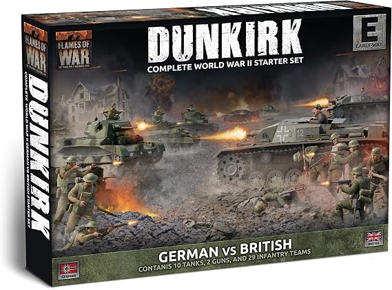Flames of War - Dunkirk - British vs German Starter Set (Plastic)