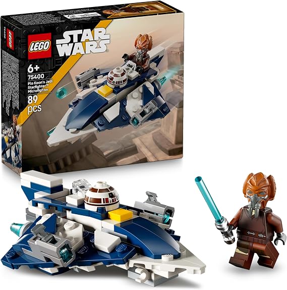 LEGO Star Wars Klon Savaşları Plo Koon Jedi Starfighter Mikro Savaşçı 75400
