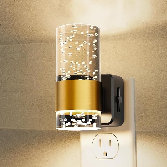 L LOHAS LED Night Lights Plug into wall, Soft Warm Night Light