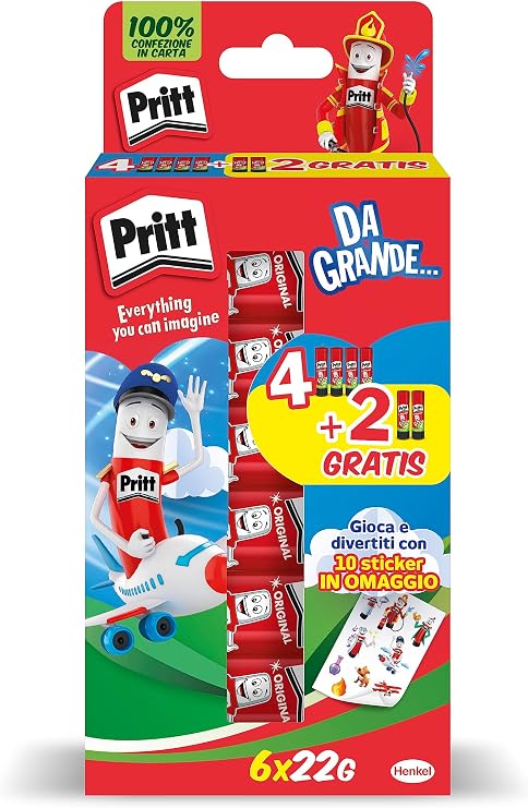 Pritt Stick 6pcs x22g