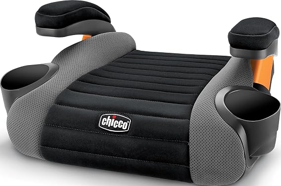 Chicco GoFit Backless Booster Car Seat, Portable Travel Seat, No Latch
