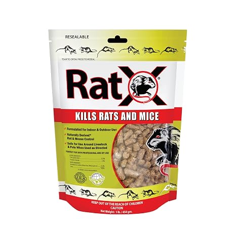 RatX All-Natural Humane Rat and Mouse 1 lb. Bag - EcoClear Products 620101