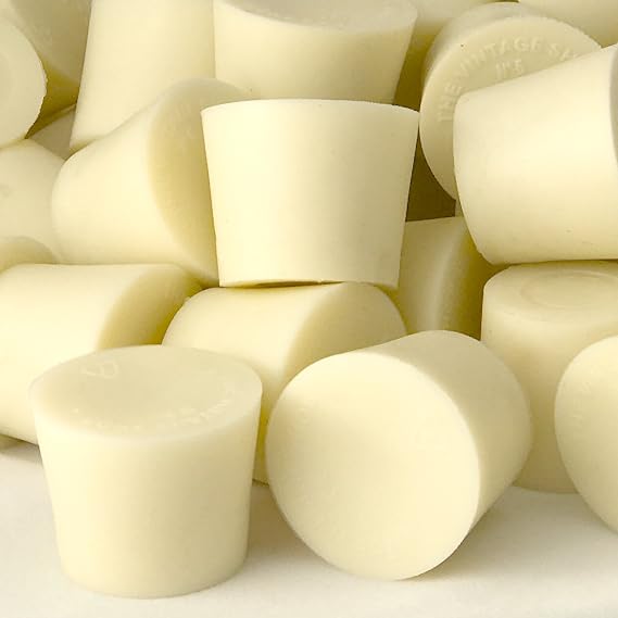 Vintage Shop #6 Solid Rubber Stopper - 4-Pack