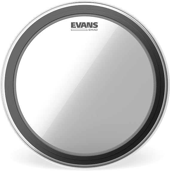 Evans EMAD Clear Bass Drum Head, 16 Inch