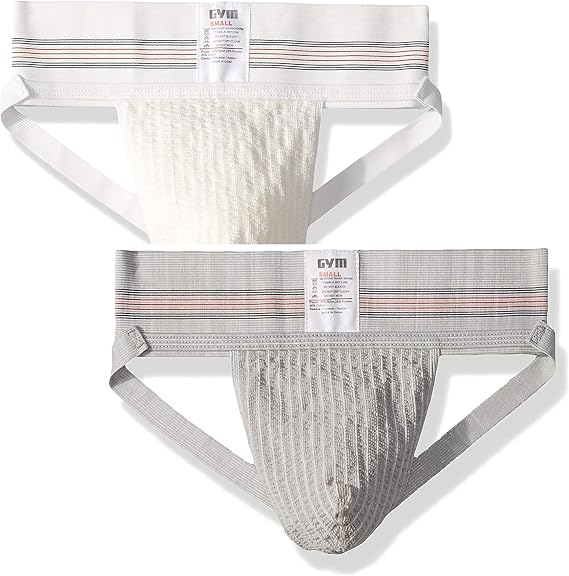 GYM Old School Jockstrap 2-Pack (Large)