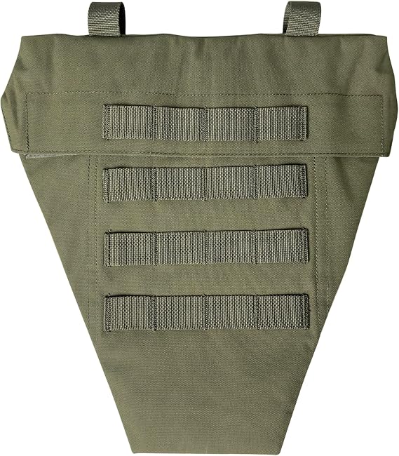 Tactical Step Guard Plate - Underbelly Platform Groin Guard 500D Nylon Molle Strap with Foam Insert Padding