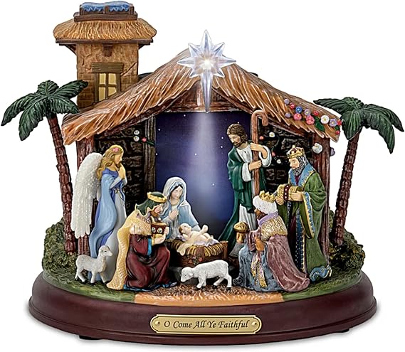 The Bradford Exchange Projecting Nativity MPTT