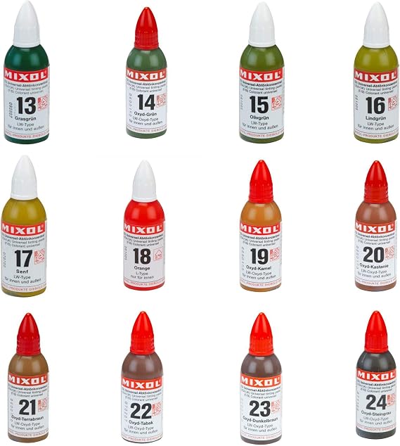 Mixol Universal Tints, 12 Piece Kit, #13-24