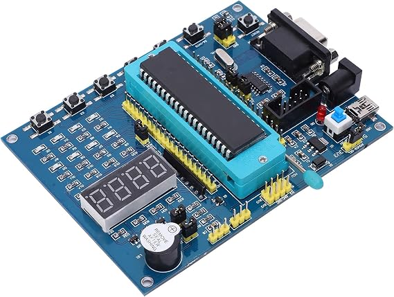 aqxreight Development Board 51 Microcomputer Module Electronic Component AVR 51 STC89C52RC 3‑5V Can Be Meet Differen Development BoardTest Module51 MCU