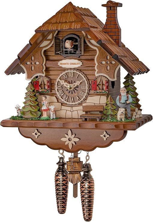 Engstler Quartz Cuckoo Clock Black Forest House