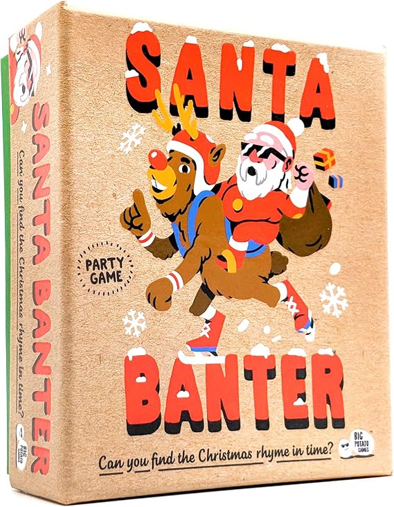Big Potato Santa Banter: Hilarious Christmas Game | Best Christmas Board Games for Families