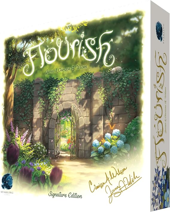 Flourish Signature Edition Card Drafting Board Game, 1-7 Players