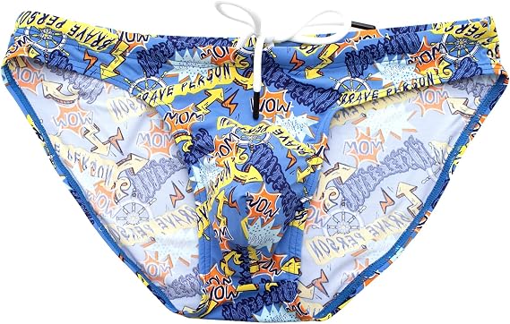 BRAVE PERSON Men's Fashion Swim Briefs Smooth Nylon Fabrics Quick-Drying Underwear B1141