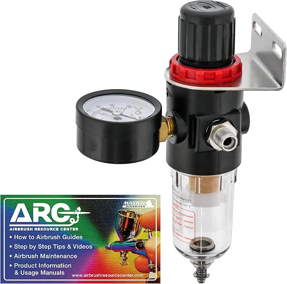 Master Airbrush True Diaphragm Airbrush Pressure Regulator