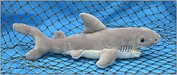WISHPETS Shark Plush Toy, 12 Inch Stuffed Animal Sea Life Plushie