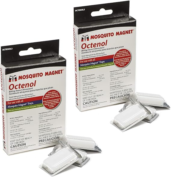 Mosquito Magnet OctenolSR Twin 3-pack Mosquito Trap Attractant - 6 Total Attactants