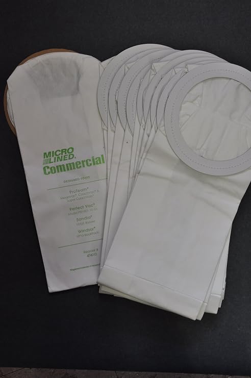 DVC 10 Quart Backpack Vacuum Bags