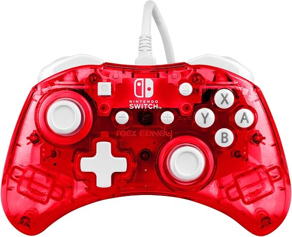 Pdp Nintendo Switch ニンテンドースイッチ 有線コントローラー Rock Candy ストーミンチェリー 並行輸入品