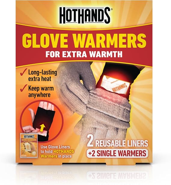 HotHands Glove Warmers, 1 Pair- America's Favorite Warmer