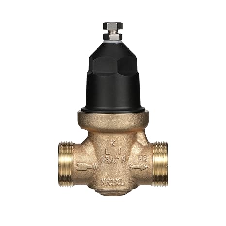 Zurn Wilkins 34-NR3XLDU 3/4" NR3XL Pressure Reducing Valve with Double Union FNPT Connection