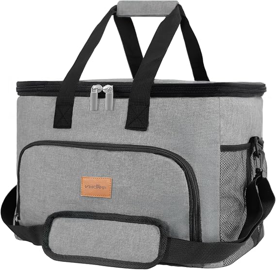 Portable Soft Cooler Bag - 24/60 Can Insulated Camping Cooler
