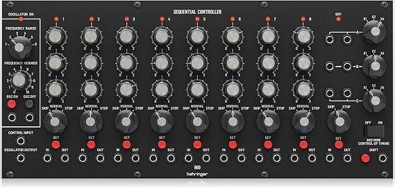 Behringer 960 SEQUENTIAL CONTROLLER Legendary Analog Step Sequencer Module for Eurorack