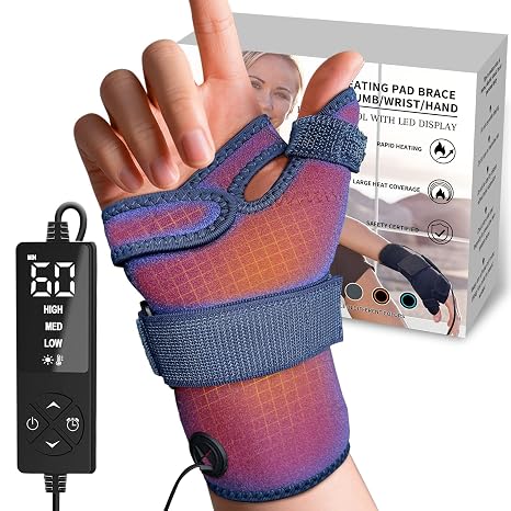 Hand Heating Pad, Heated Wrist Wrap, Wrist Thumb Heating Pad