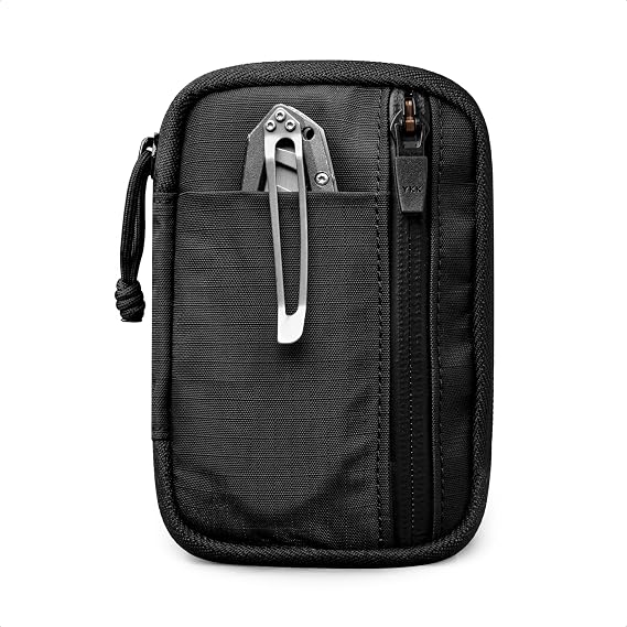 ALPAKA HUB Pouch Pro EDC Organizer - Small Tool Pouch for Electronics, Cables with YKK Zipper, Daily Use and Travel - Axogrid 300D Weatherproof UV Resistant Fabric