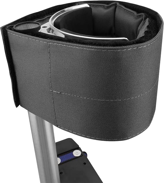 Stilt Straps Replacement Padded Adjustable Leg Bands, Gray