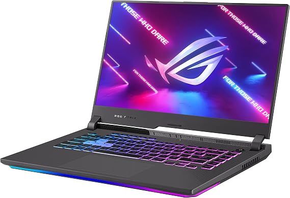 ASUS ROG Strix G15 (2021) Gaming Laptop, 15.6a 144Hz IPS Type FHD Display, NVIDIA GeForce RTX 3050, AMD Ryzen 7 4800H, 8GB DDR4, 512GB PCIe NVMe SSD, RGB Keyboard, Windows 10, G513IC-EB73