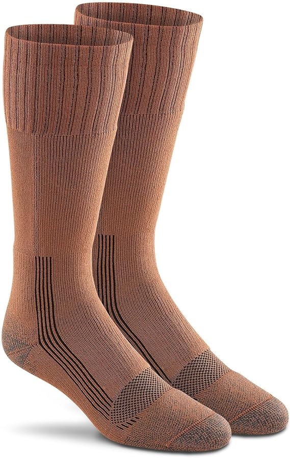 Fox River Tactical Boot Socks, Mid-Calf, Wick Dry, Quick Dry Fibers, Memory-Knit Construction, Shock Absorbing, Army Colors
