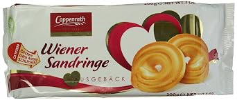 Coppenrath Cookies | Coppenrath Viennese Sand Rings | Coppenrath Biscuits | German Cookies From Germany | 7 Ounce Total