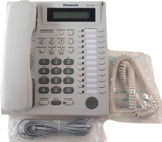 Panasonic KX-T7731 Telephone - White
